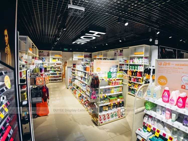 EIA Night Storefront Cosmetic Shop Display | Custom Cosmetic Display ...