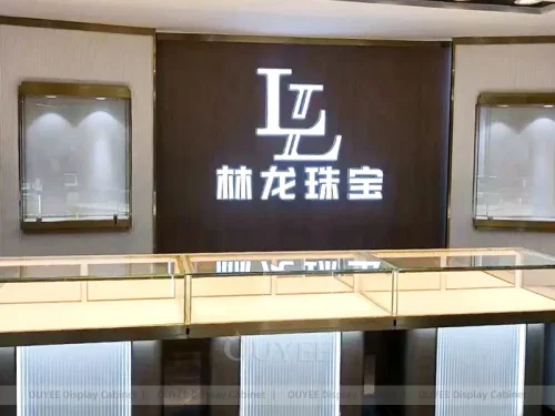 Elegant Cream Jewelry Boutique Backdrop 01