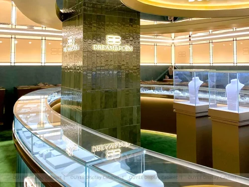 Elegant Fluted Wood Jewelry Islands 01