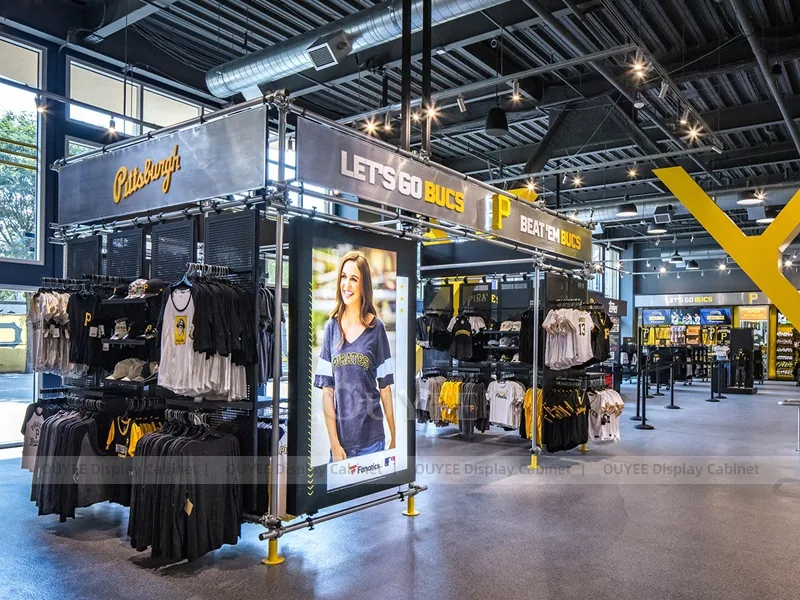 Fan Apparel Cap Wall Display Rack 02