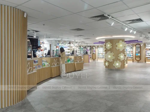 Floral Beauty Store Display