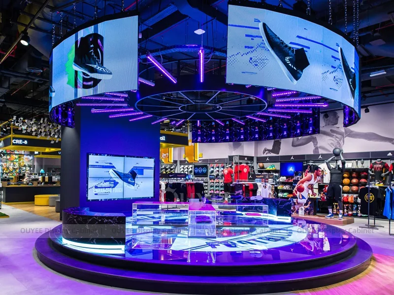 Football Neon Store Sportswear Clothing Store Display - الصورة 2