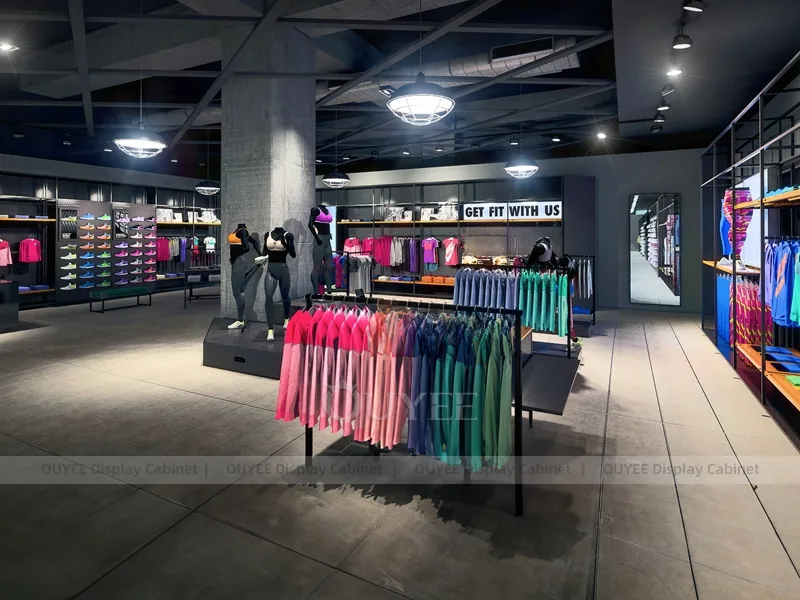 Football Neon Store Sportswear Clothing Store Display - الصورة 3