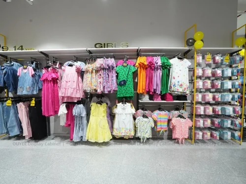 Girls Apparel Wall Kids Clothing Store Display