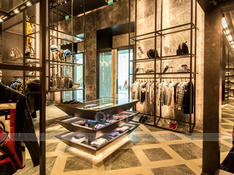 Glass Frame Luxury Store Apparel Shop Display - Image 5