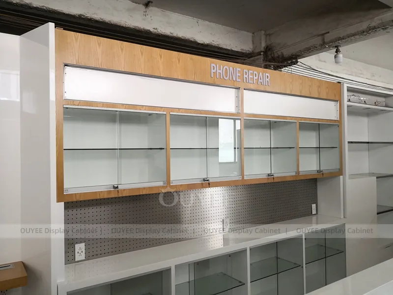 Gold And Yellow Complete Phone Store Fixture - Image 8