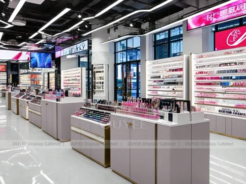 Gray Pink Lightboxes Display