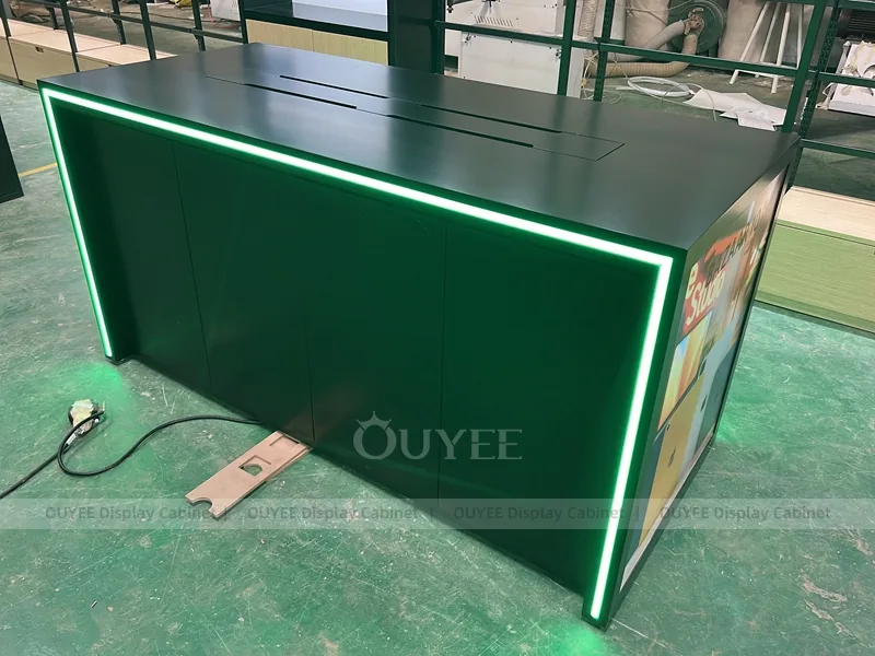 Green And Blue LED Phone Display Fixture - Image 6