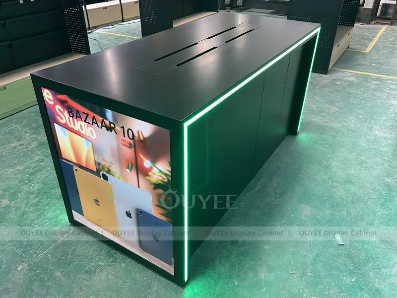 Green And Blue LED Phone Display Fixture - Image 7