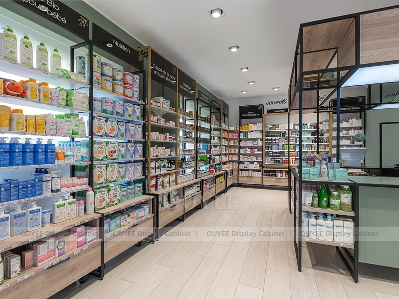 Green Wall Pharmacy Shelving - Image 2