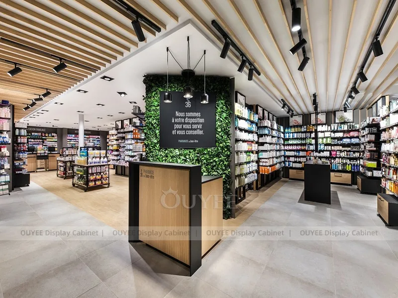 Green Wall Pharmacy Shelving - Image 9