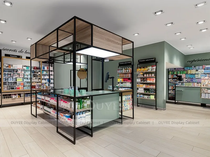 Green Wall Pharmacy Shelving - Image 12