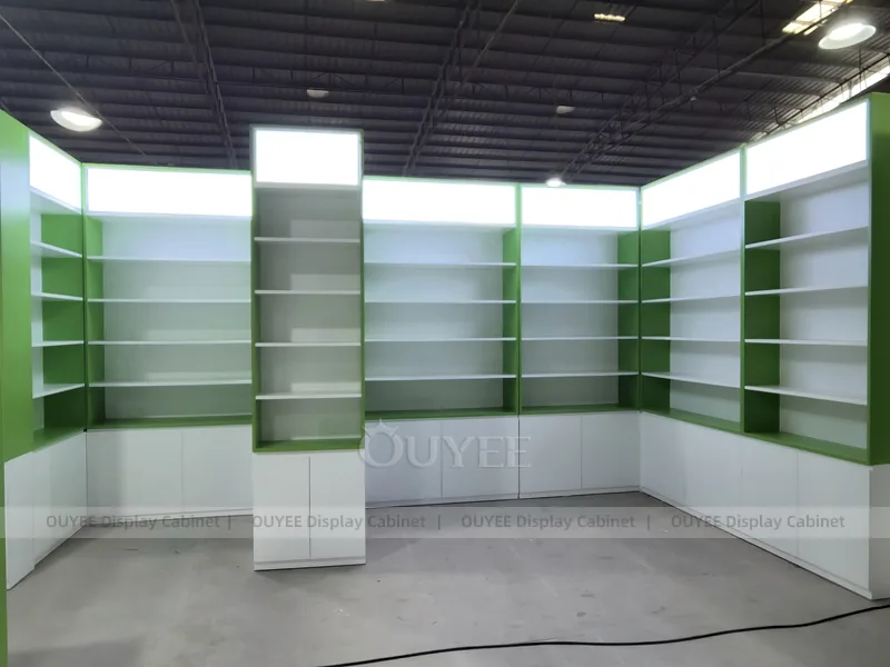 Green White Pharmacy Display - Image 5