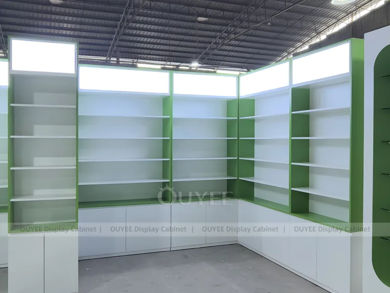 Green White Pharmacy Display - Image 6