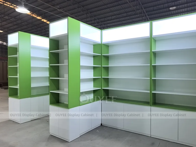Green White Pharmacy Display - Image 8