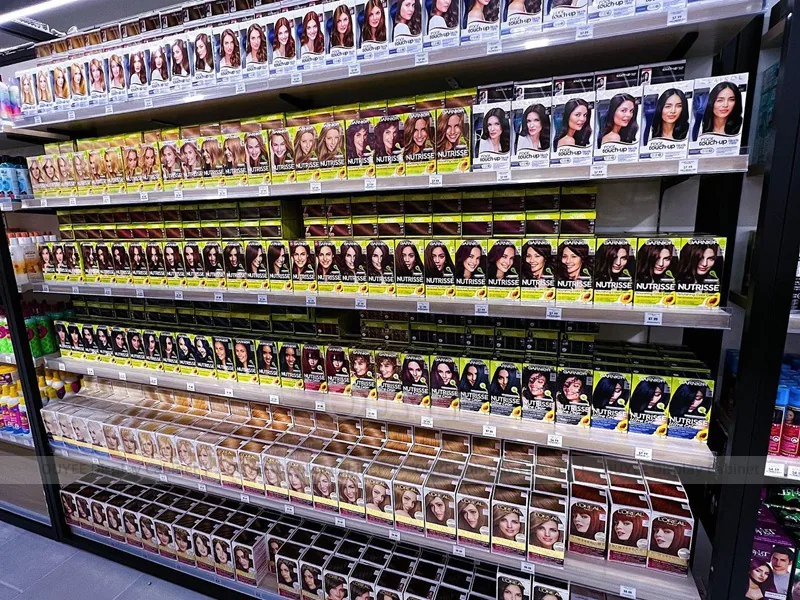 Hair Extension Wall Shelving Hair Extension Display - Image 3