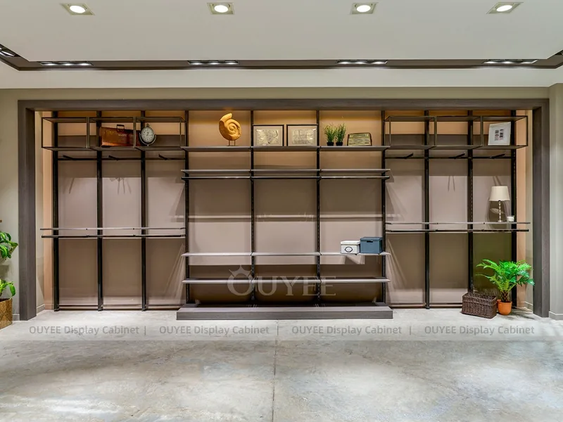 Honeycomb Yellow Cubbies Clothing Store Display - Image 6