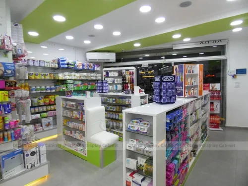 Lime Ceiling Pharmacy Purple Display Fixture