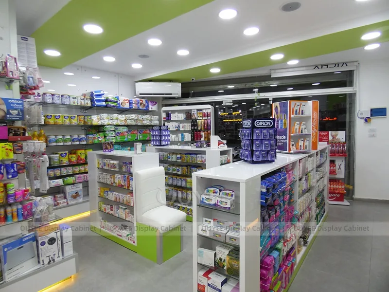 Lime Ceiling Pharmacy Purple Display Fixture