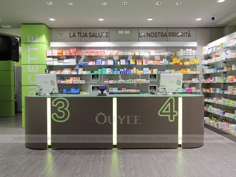 Lime Green Pharmacy Counter - Image 3