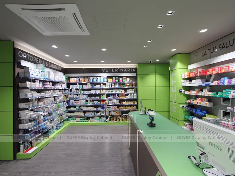 Lime Green Pharmacy Counter - Image 4