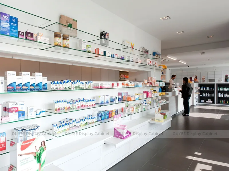 Long White Pharmacy Counter - Image 8