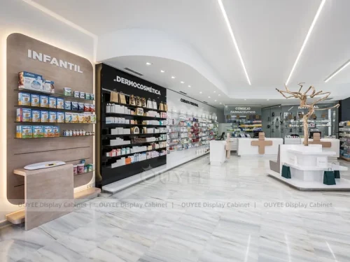 Luxury Dermocosmetic Pharmacy Display