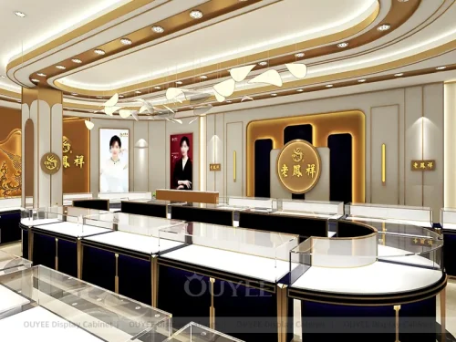 Luxury Walnut Jewelry Towers 01