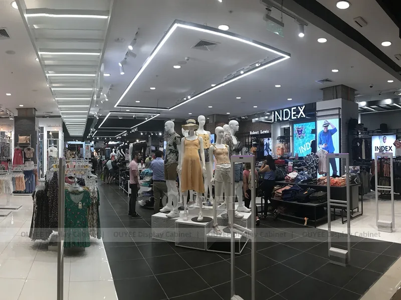 Mall Fashion Storefront Apparel Shop Display 01