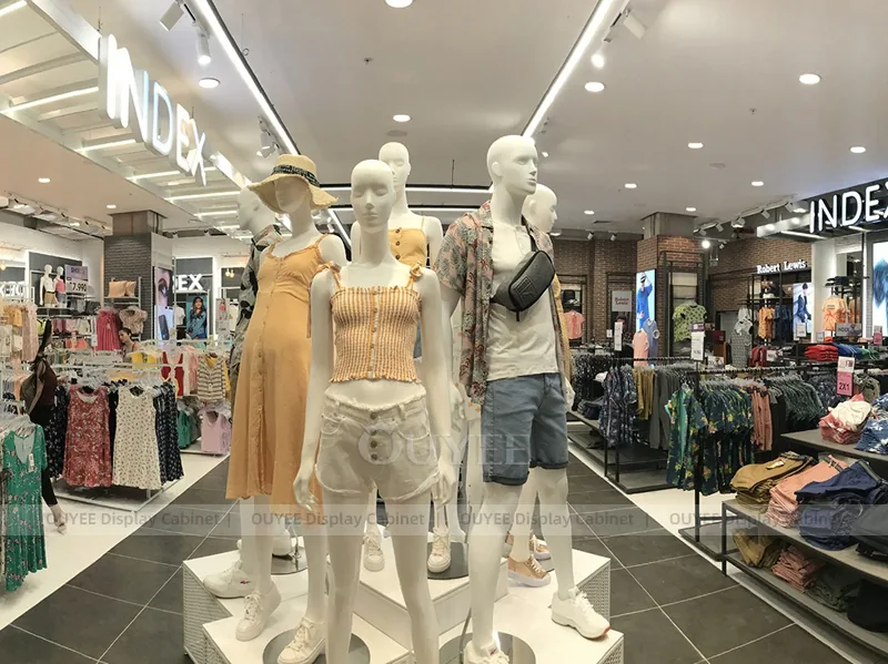 Mall Fashion Storefront Apparel Shop Display 02