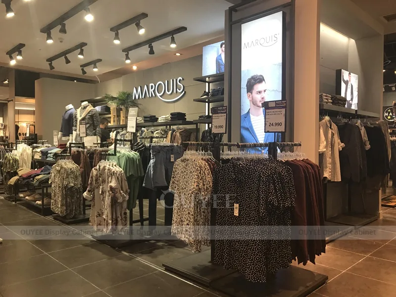 Mall Fashion Storefront Apparel Shop Display 03