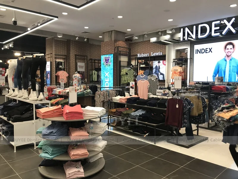 Mall Fashion Storefront Apparel Shop Display 07