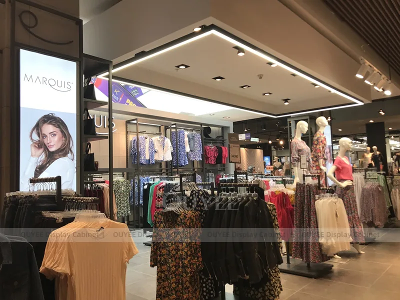 Mall Fashion Storefront Apparel Shop Display 09