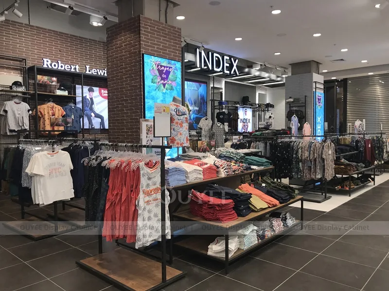 Mall Fashion Storefront Apparel Shop Display 10