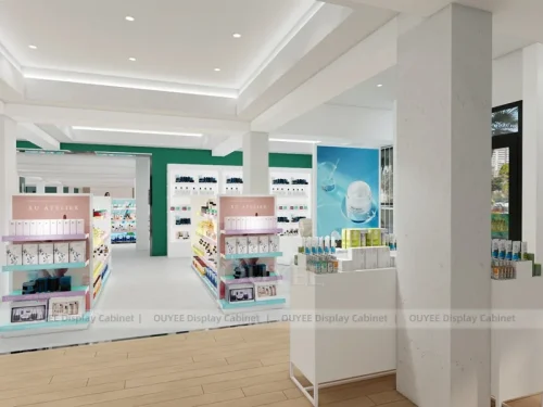 Mint Beauty Store Display
