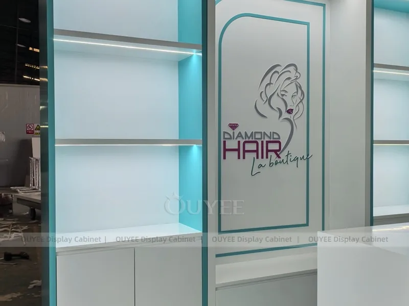 Mint Hair Salon Retail Counter Hair Beauty Shop Display - Image 3