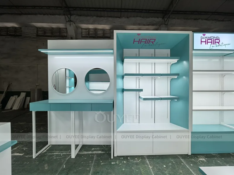 Mint Hair Salon Retail Counter Hair Beauty Shop Display - Image 6