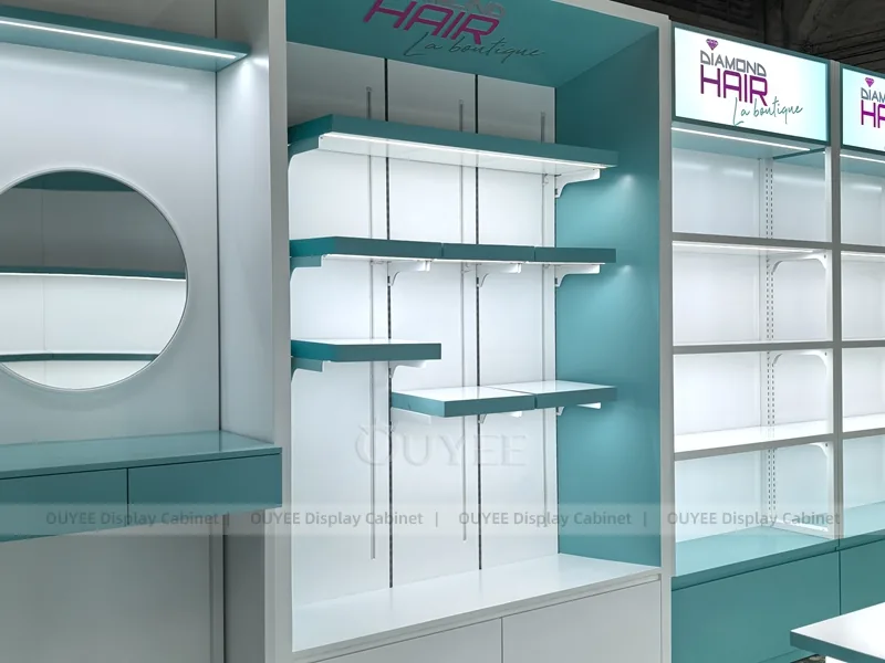 Mint Hair Salon Retail Counter Hair Beauty Shop Display - Image 8