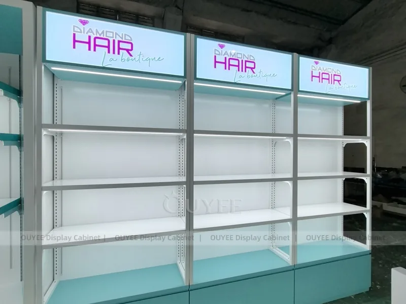 Mint Hair Salon Retail Counter Hair Beauty Shop Display - Image 9