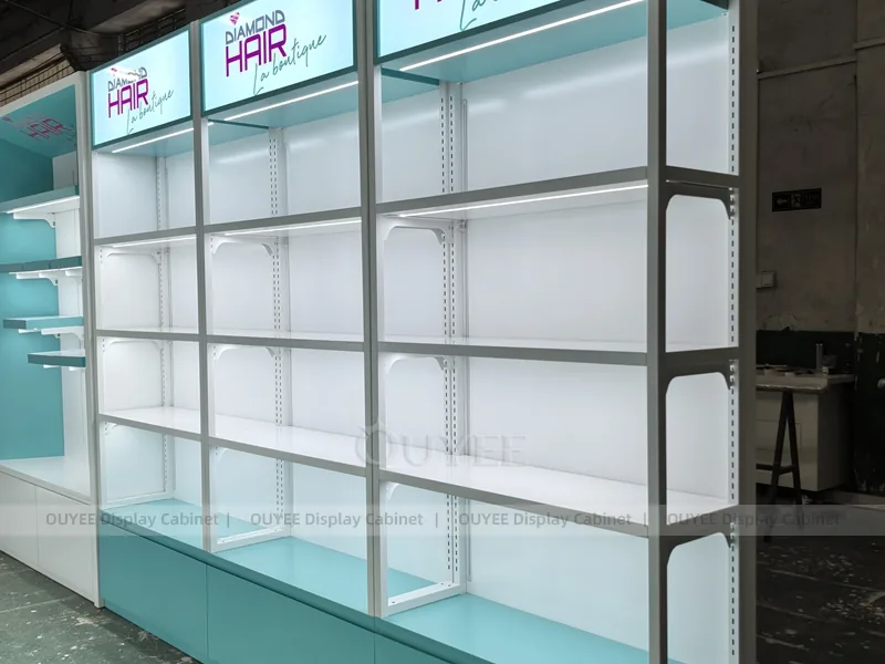 Mint Hair Salon Retail Counter Hair Beauty Shop Display - Image 10