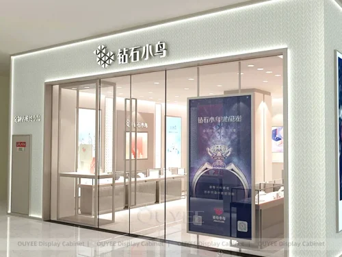 Modern Black Jewelry Display Table 01