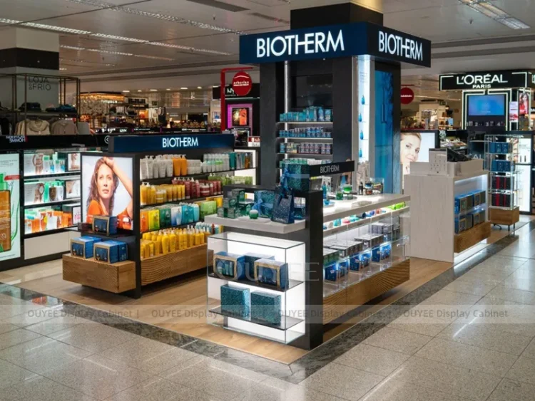 Multi Brand Beauty Counter Display | Custom Cosmetic Display Manufacturer