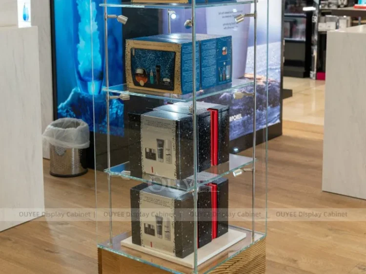 Multi Brand Beauty Counter Display | Custom Cosmetic Display Manufacturer