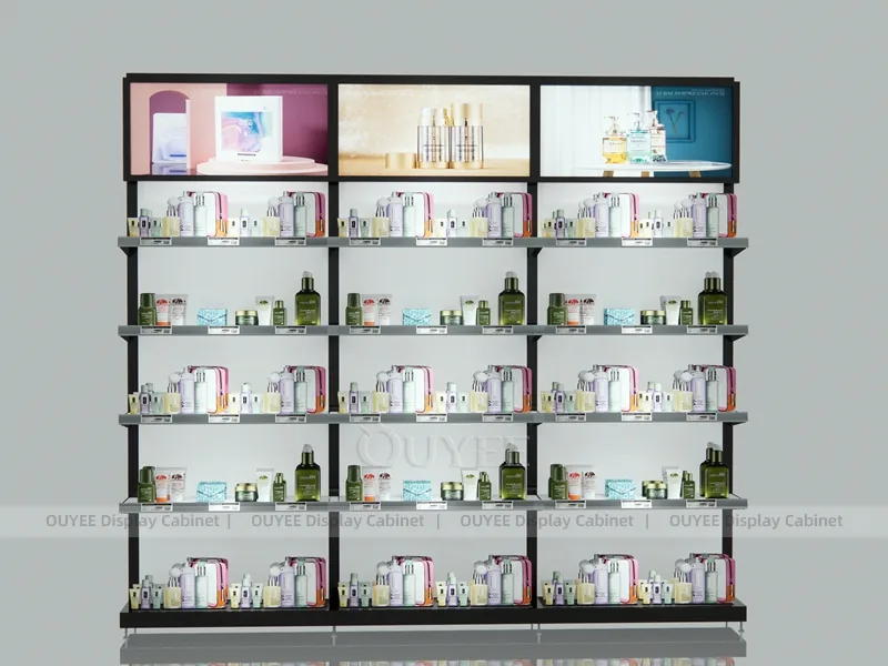 Multi Tier Hair Product Wall Wig Wall Display - Image 2