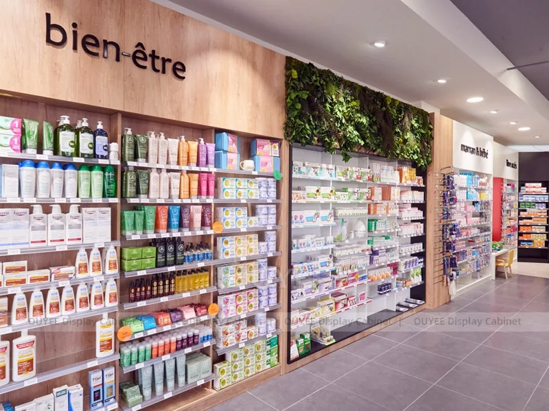 Natural Health Pharmacy Black Display Fixture - Image 4