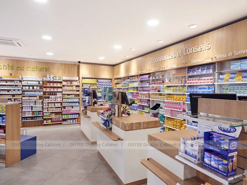 Natural Health Pharmacy Black Display Fixture - Image 6