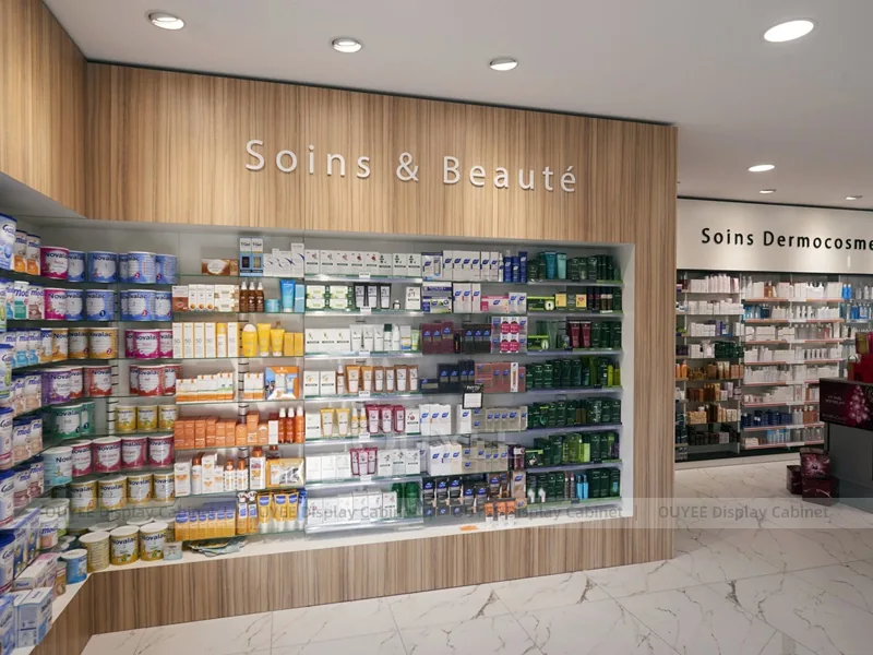Natural Health Pharmacy Black Display Fixture - Image 7