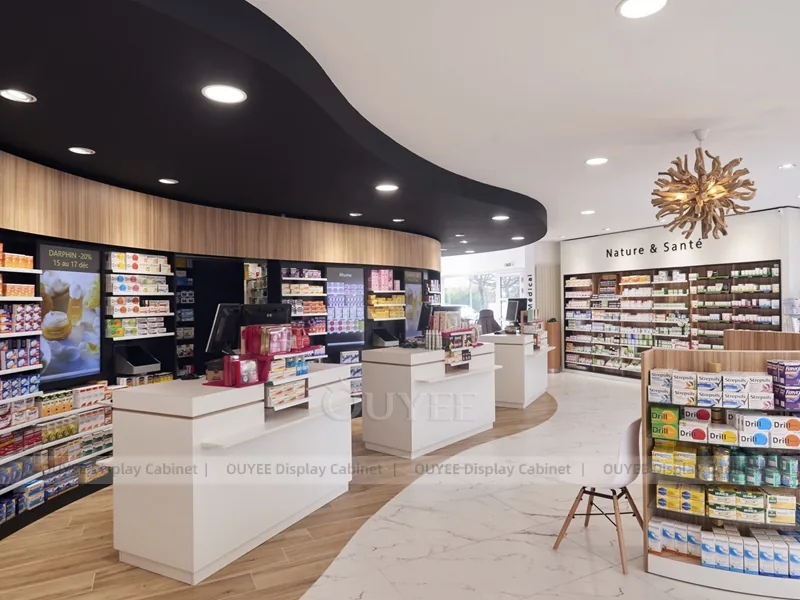 Natural Health Pharmacy Black Display Fixture - Image 8