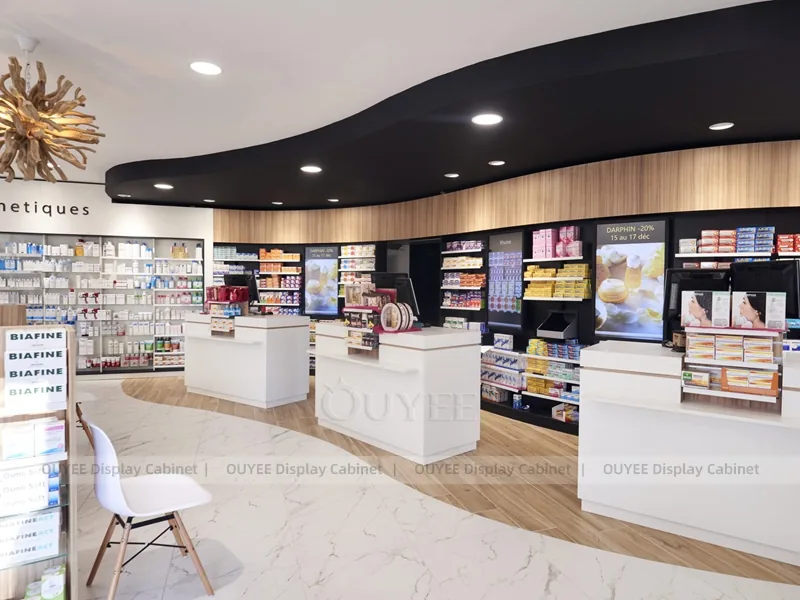 Natural Health Pharmacy Black Display Fixture - Image 9