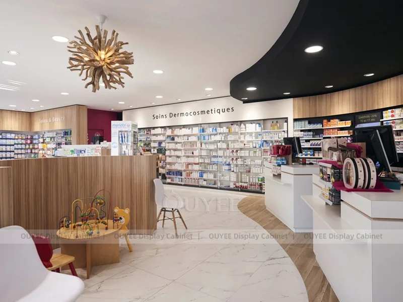 Natural Health Pharmacy Black Display Fixture - Image 10